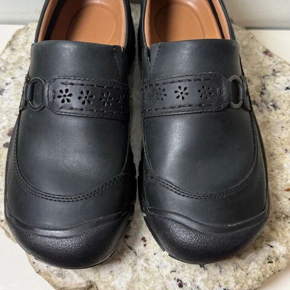 KEEN Kaci II Slip-On Shoe Women's Black Oiled Nubuck Leather Sz 8 - Picture 13 of 16